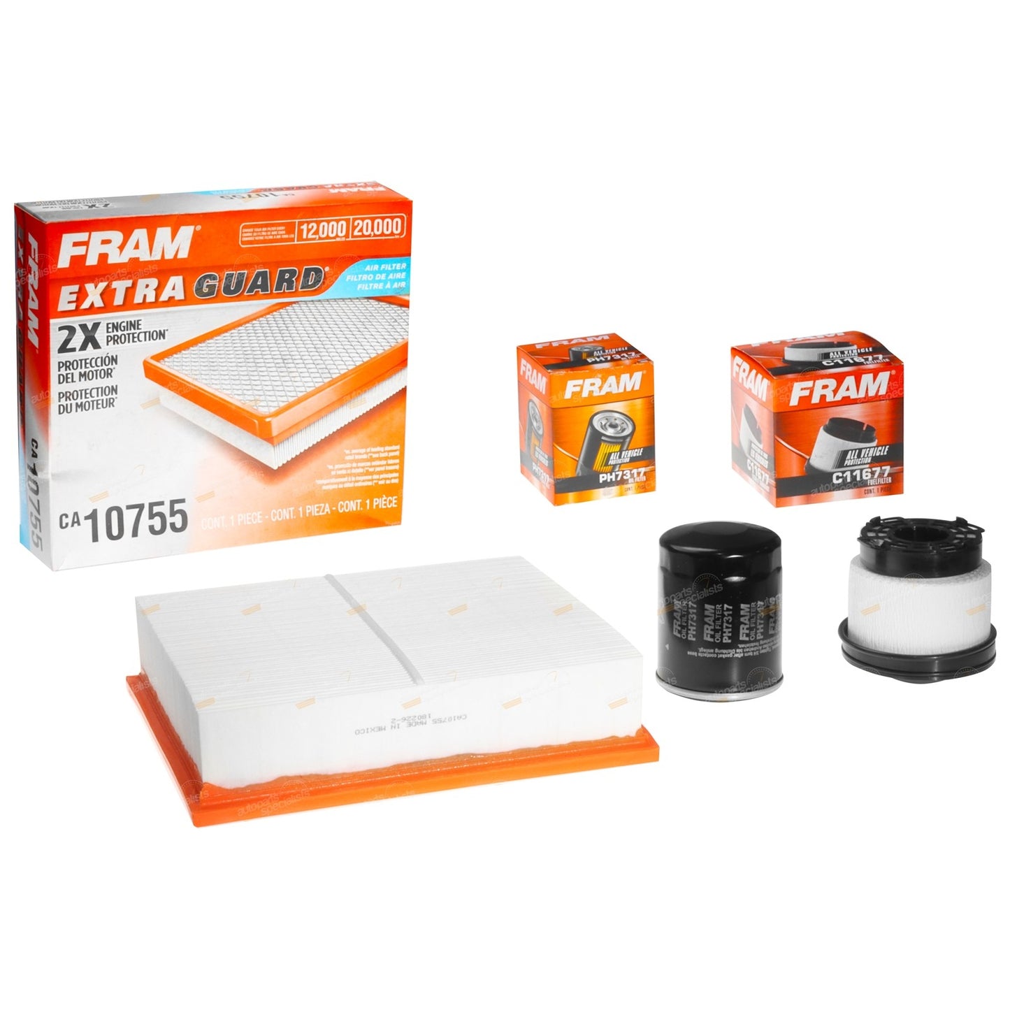 Oil Air Fuel Filter Service Kit for Mitsubishi Triton MQ (2015–2018)