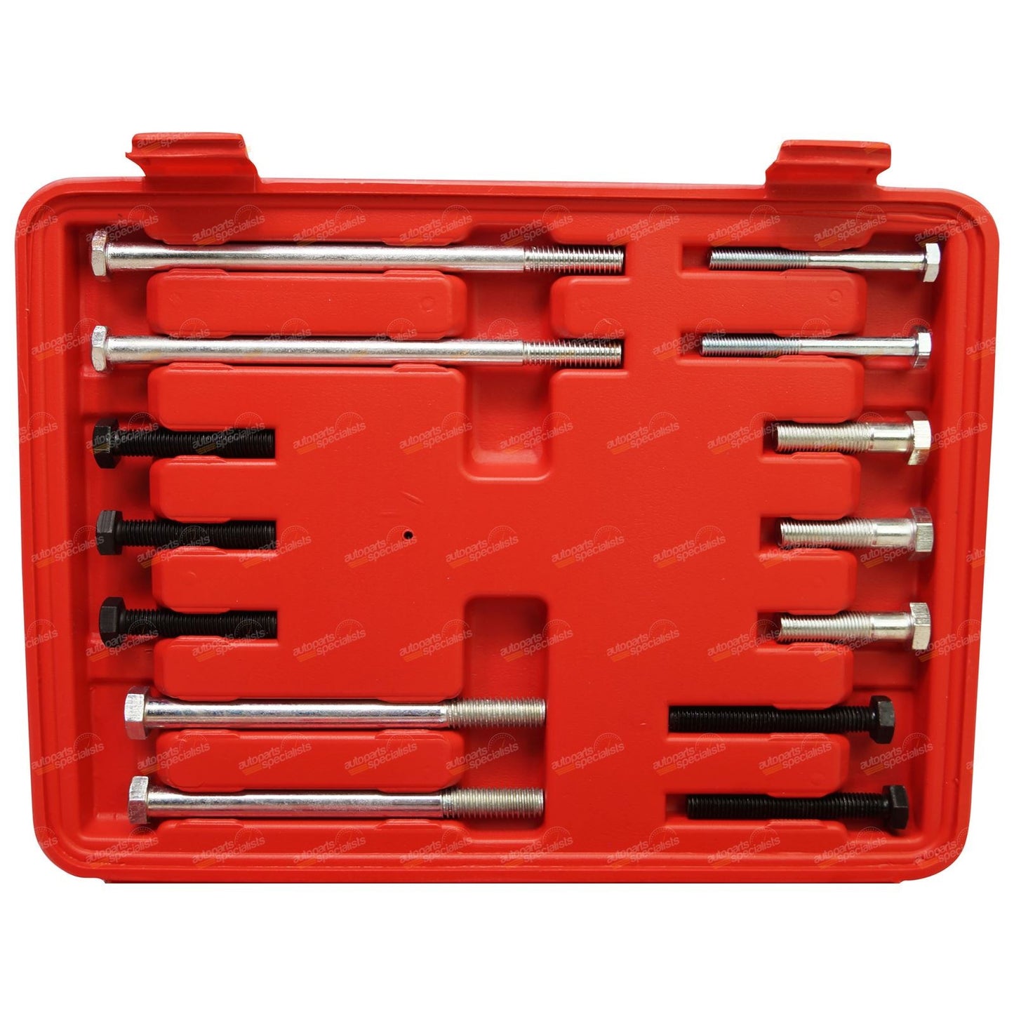 46-Piece Harmonic Balancer Puller Tool Set for Universal Applications