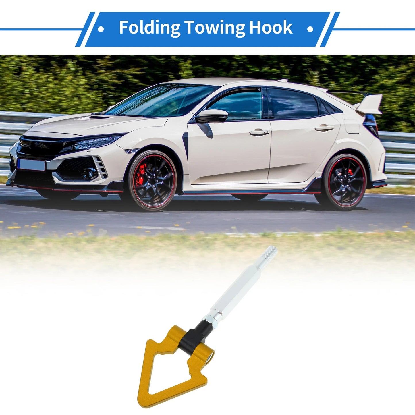 Front/Rear Triangle Tow Hooks