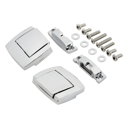 Razor Chopped King Trunk Latches for Harley Touring Electra Glide (1980-2013)
