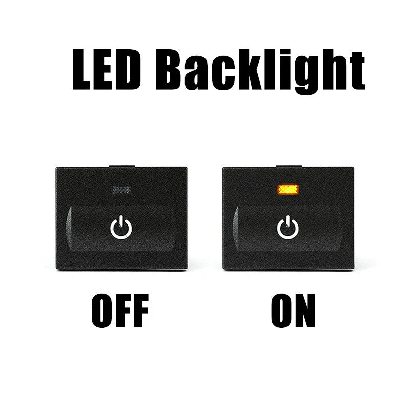 Center Console Switch Button Amber LED for Ford Focus MK2 (2005–2009)