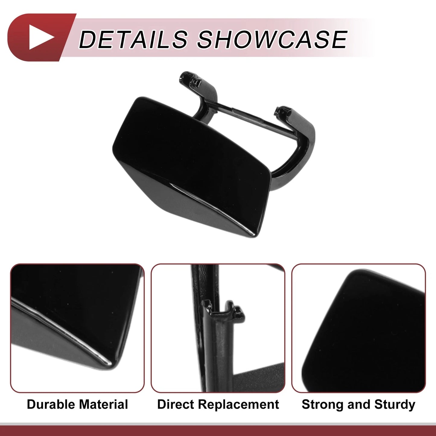 Front Right Bumper Trim Nozzle Cover No. 1178851622 for Mercedes-Benz CLA250 (2014–2019)