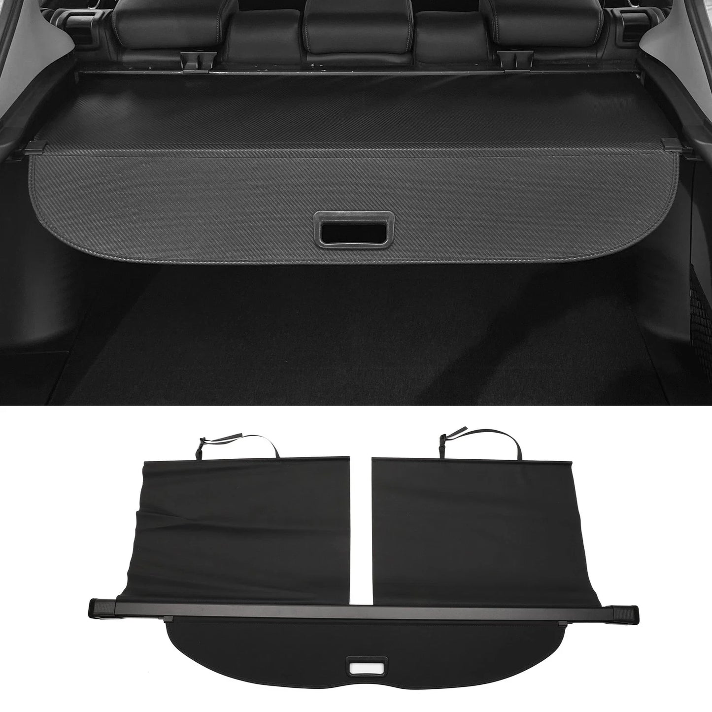 Retractable Cargo Cover for Honda Pilot 2023-2024 Trunk Parcel Shelf Gloss Black