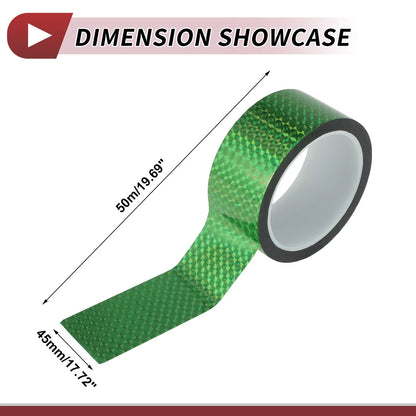 Pinstripe Tape 45mmx50m for Car Motorcycle Boat Laser Green (1 Pcs)