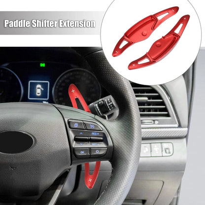 Steering Wheel Paddle Set for Hyundai Elantra Sport (2017-2019) Aluminum Red