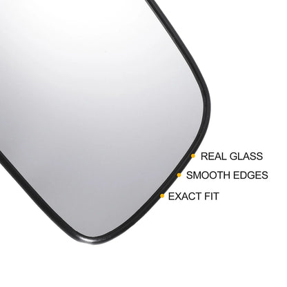 White Heated Mirror Glass for Honda CR-V (2007-2016) - Left & Right Pair