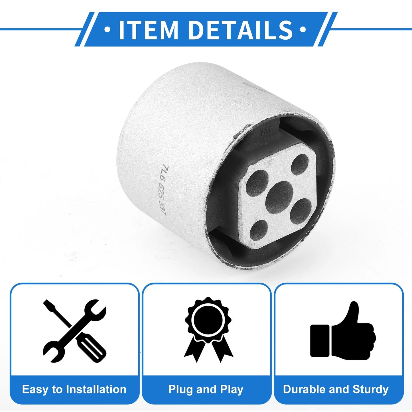 Rear Control Arm Bushing No. 7L6525337 for Audi Q7 (2006–2015)