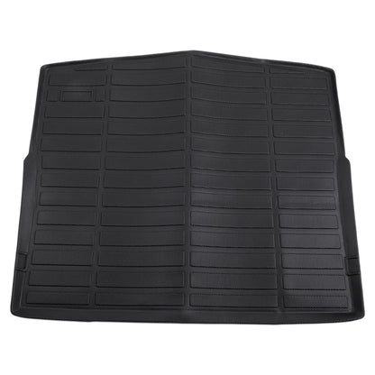 Cargo Liner Rear Trunk Mat for BMW X1 F48 (2016–2022) Long Grid Pattern Black TPE