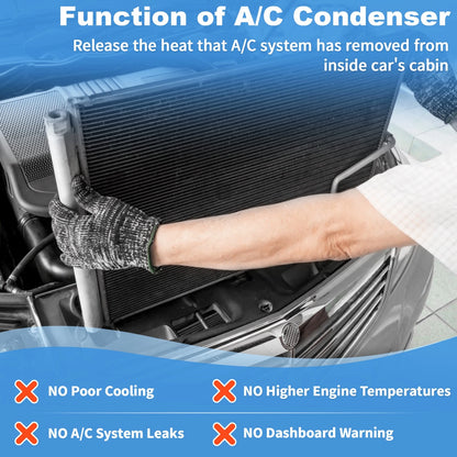 A/C Condenser with Receiver Drier for Toyota RAV4 (2013–2018)