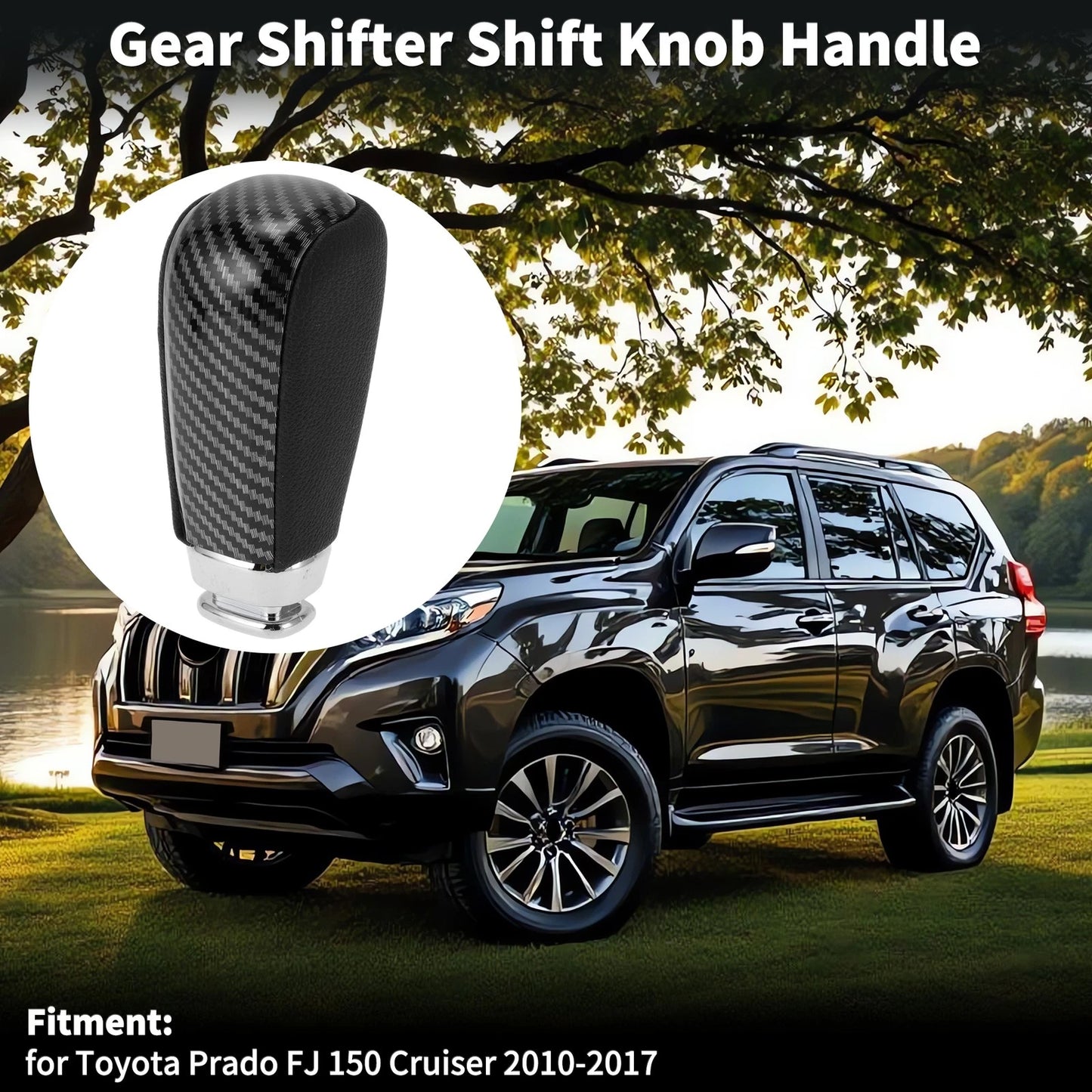 Automatic Gear Shift Knob Handle for Toyota Prado FJ150 (2010–2017)