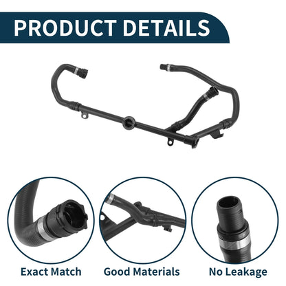 Radiator Hose for BMW X3 F25 (2009–2012) No. 17127646154 Rubber