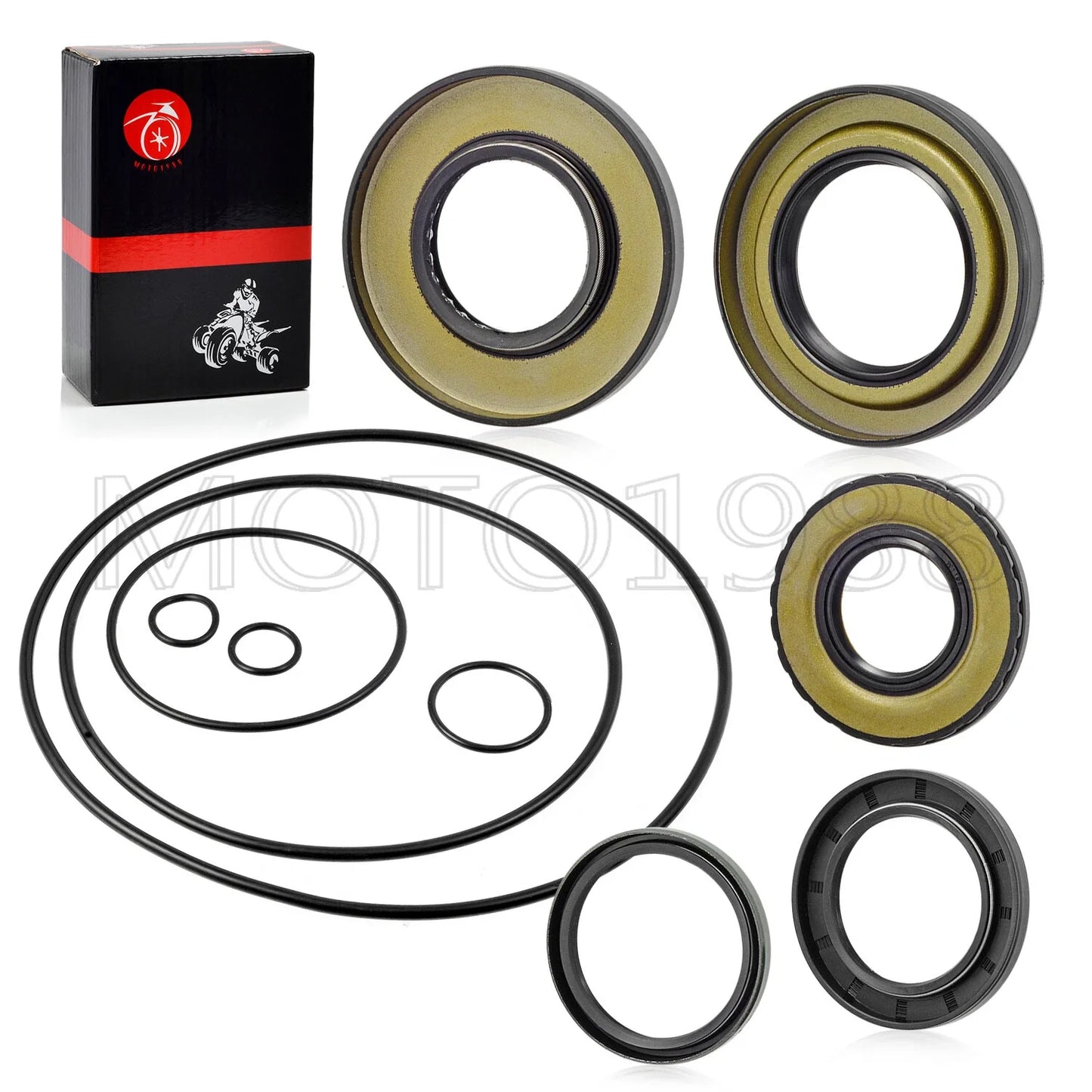 Rear Axle differential O Ring seal 2x4 for Suzuki Ozark 250 LTF250 (2002–2014)