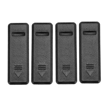 4 x Roof Water Rail Rack Moulding Clip Covers for Hyundai Elantra (2011-2015)