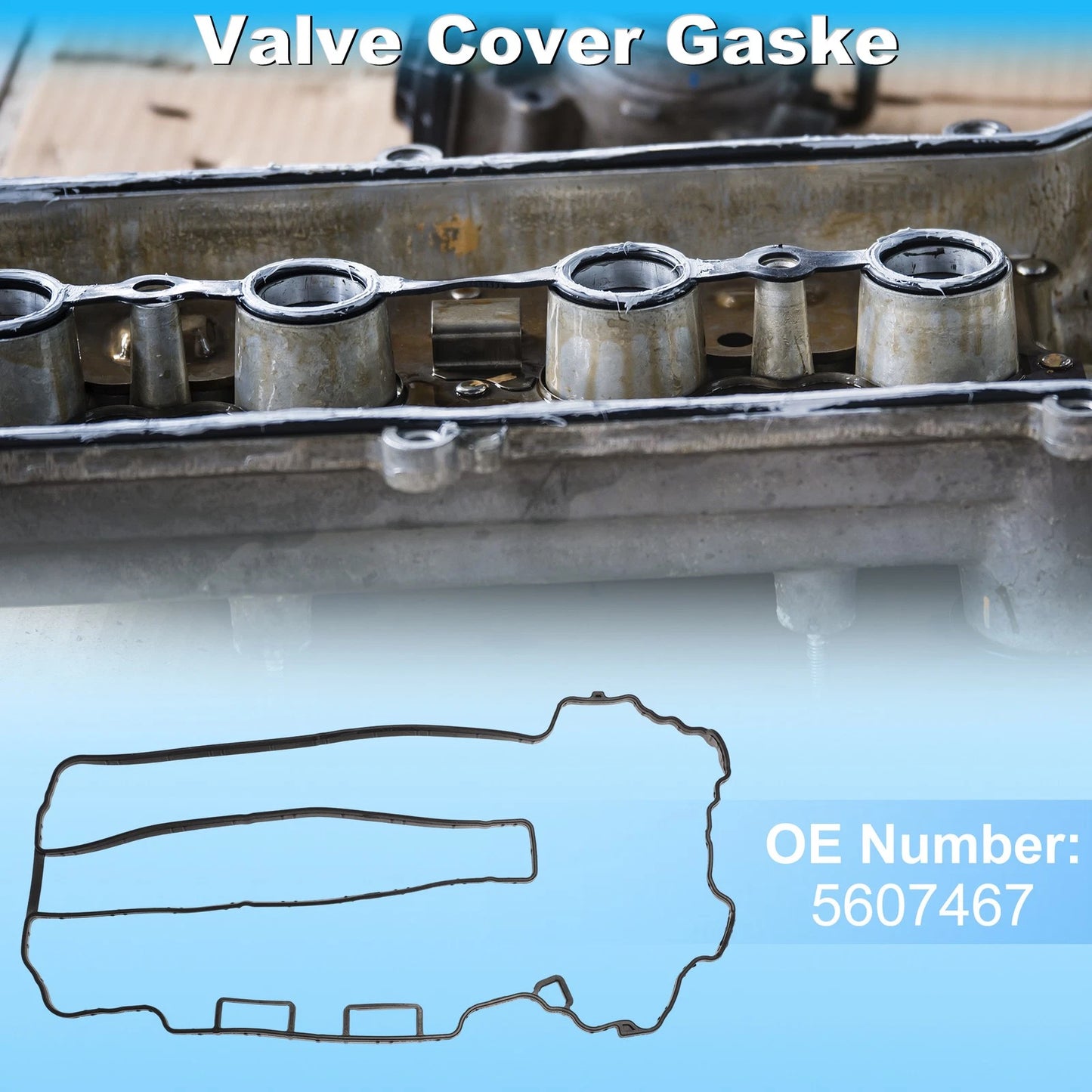 Valve Cover Gasket for Opel Astra (2004–2010) Nitrile Rubber
