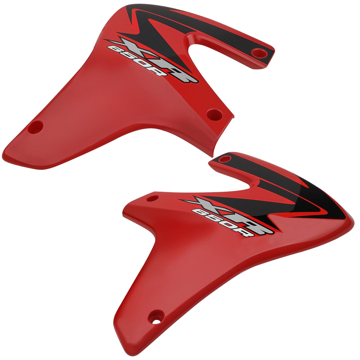 Set of 2 Radiator Shrouds for Honda XR650R (2000–2007) Plastic