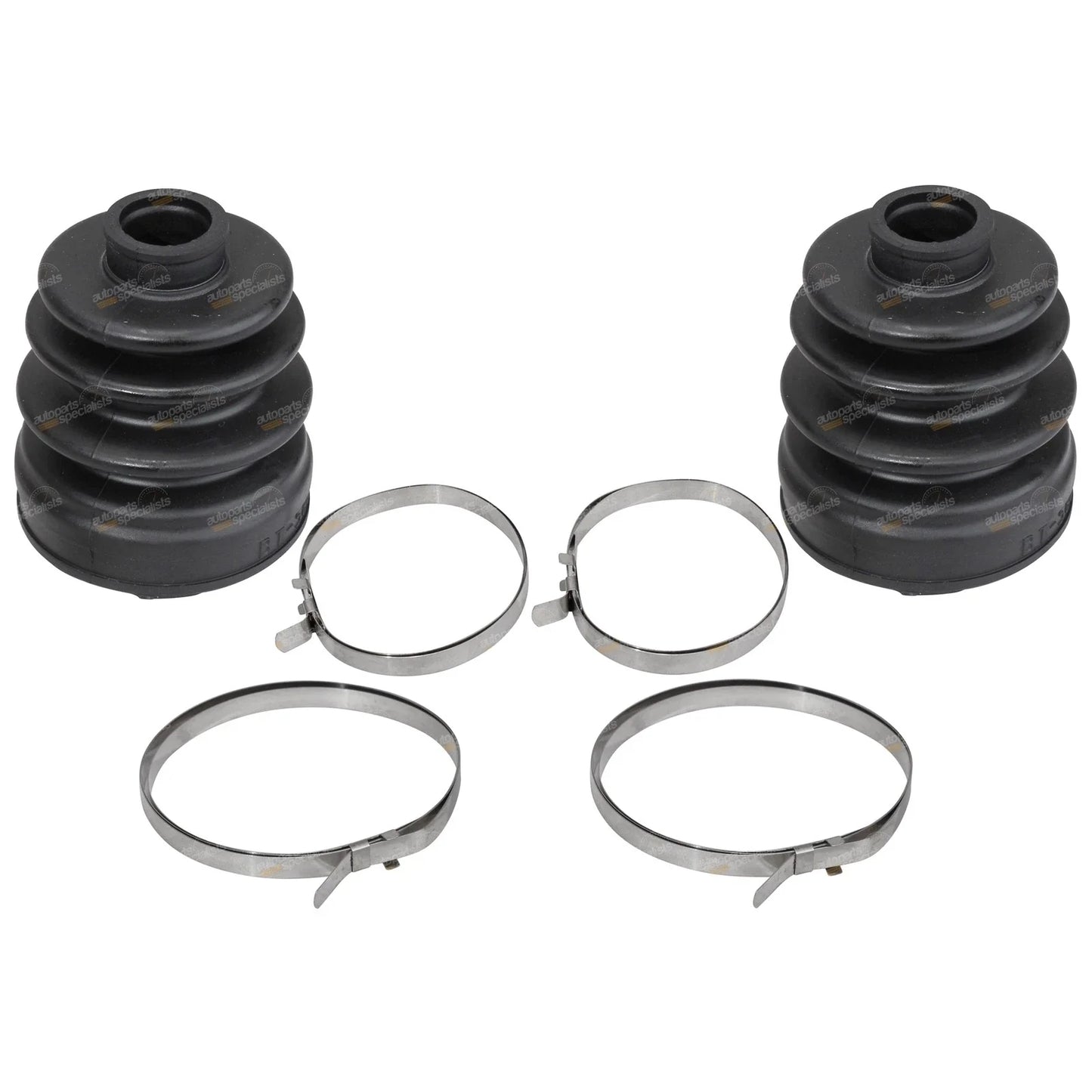 Inner Left & Right CV Boot Kit WD WF 4cyl 1.5L B5 Auto for Festiva (1997-2000)