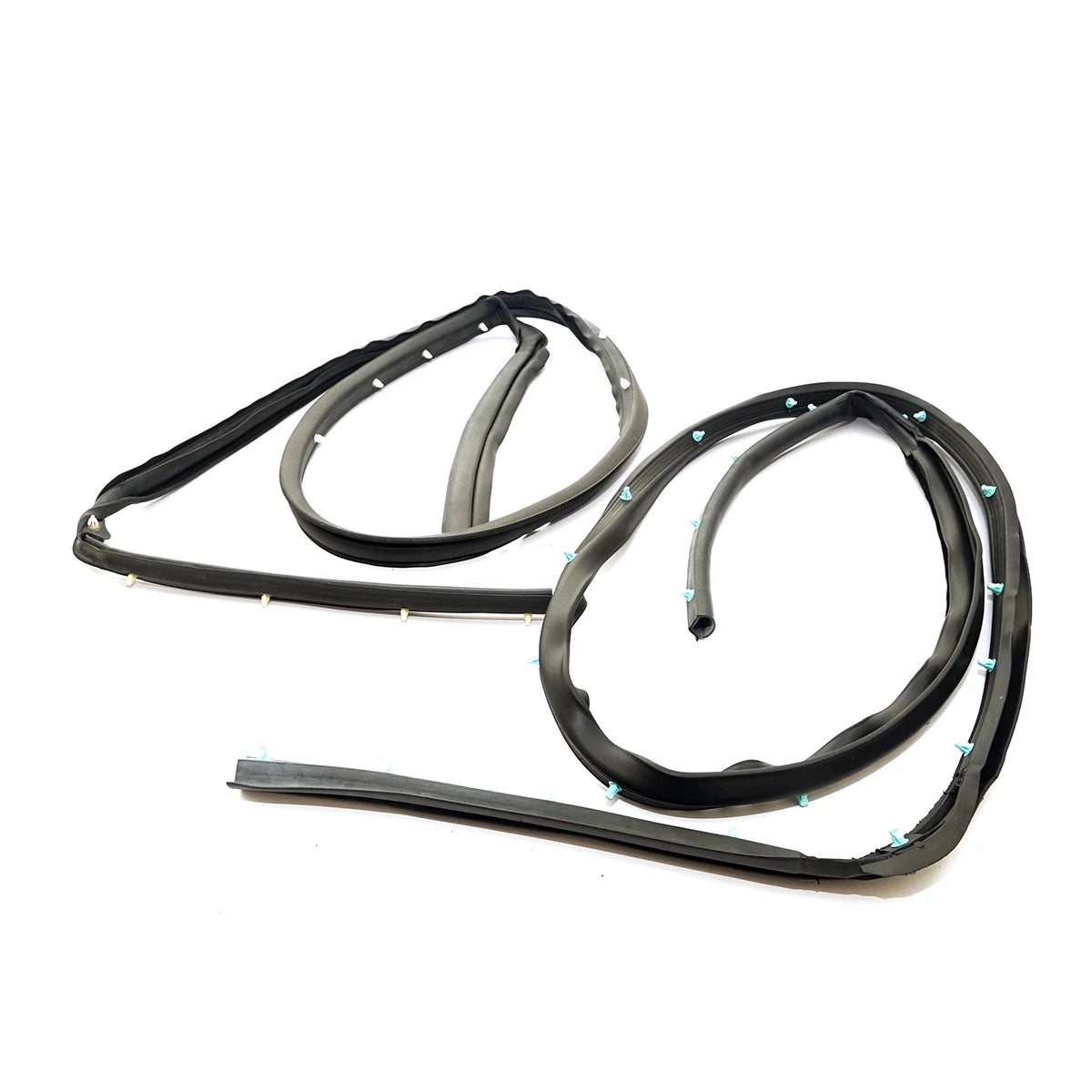 Set of 2 Door Weatherstrip Rubber for Honda Fit Jazz (2015–2020)