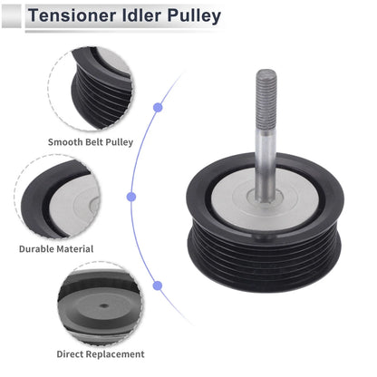 Drive Belt Idler Pulley for Porsche Cayenne (2008-2010) 1 x Pcs
