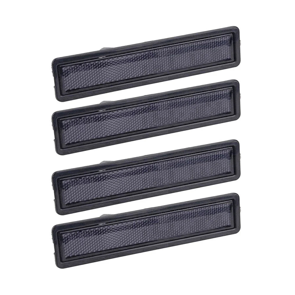 4Pcs Smoke Bumper Side Marker Lights for BMW E30 3 Series (1984-1991)