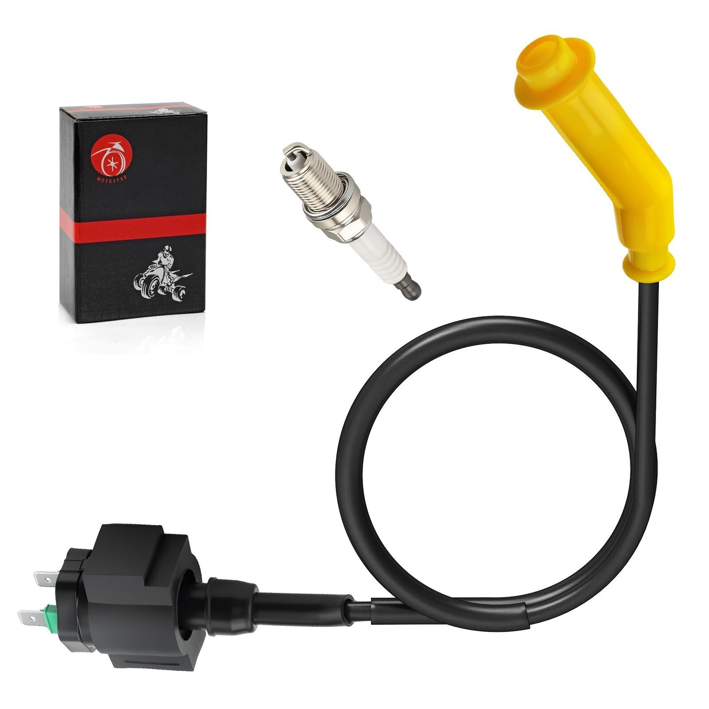 Ignition Coil & Spark Plug for Honda Foreman 500 TRX 500 (2005–2014)