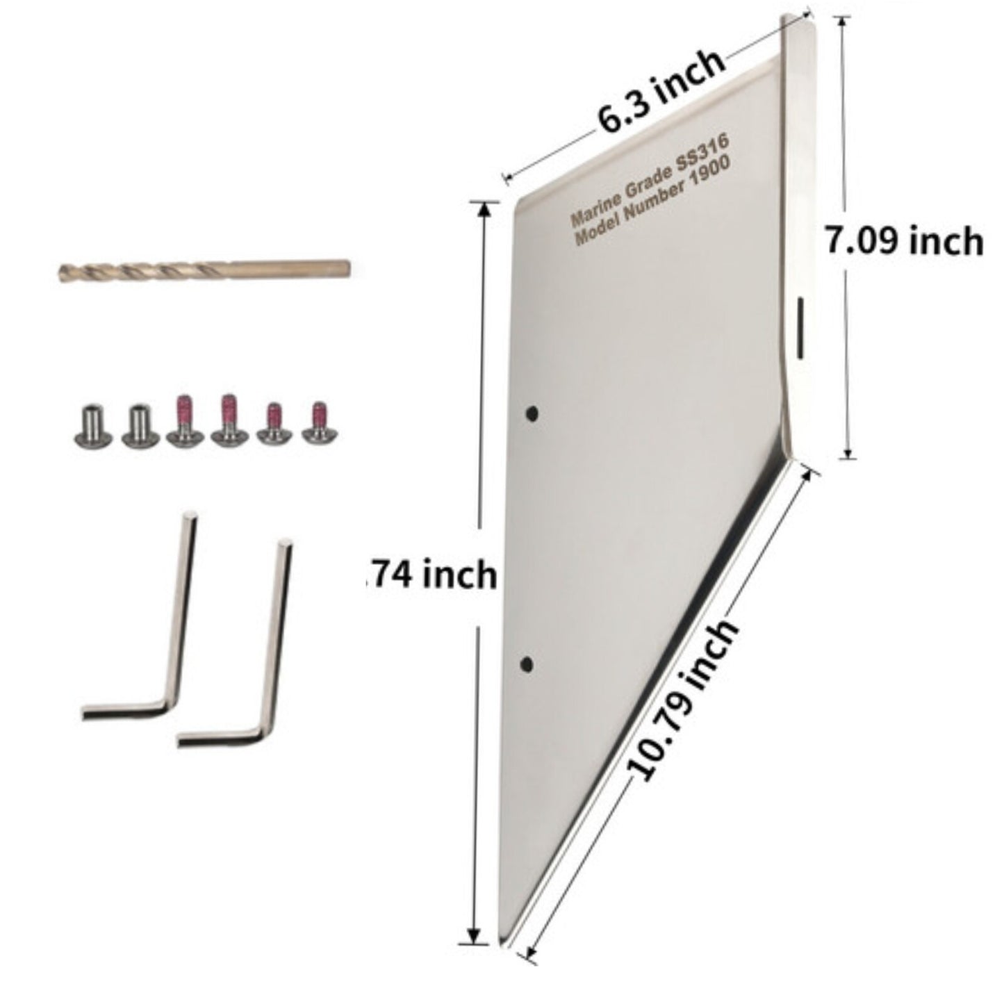 Safe Skeg Guard Protector for Mercury Mercruiser Bravo 1 (1990–2023)