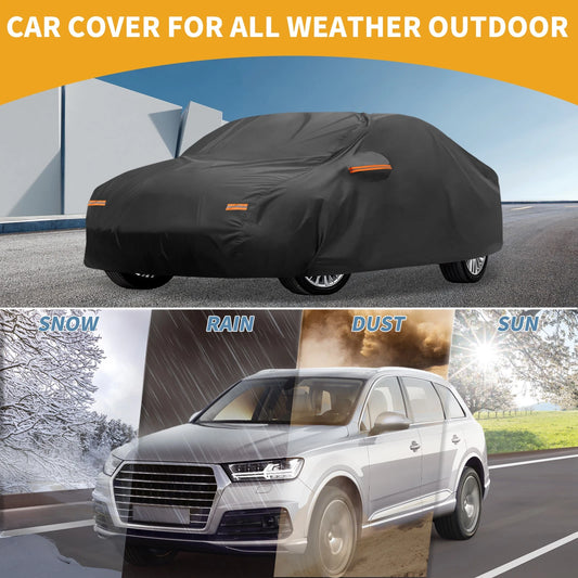 Car Cover Waterproof All Weather for Toyota Corolla (210D-PU)