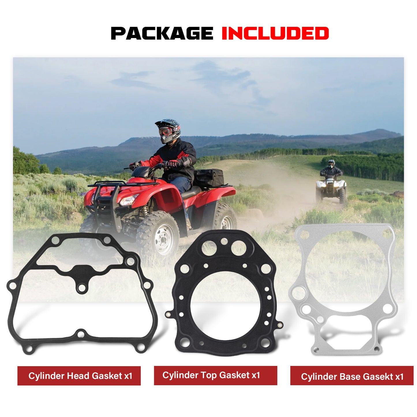Cylinder Gasket Kit for Honda Rancher 420 (2007–2024)