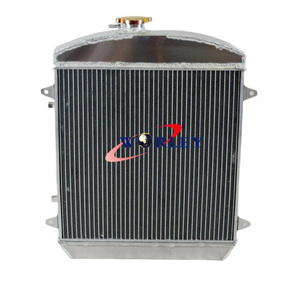 Aluminum Radiator + Fan for Holden F Series FE FC 2.2L 2.3L 6cyl (1956-60)