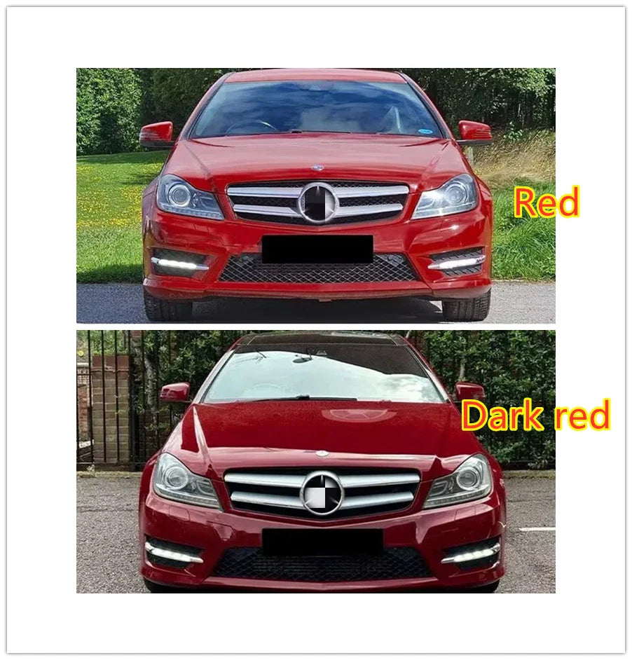 Rear Bumper Tow Hook Cover Cap for Mercedes-Benz C-Class (2011–2014)