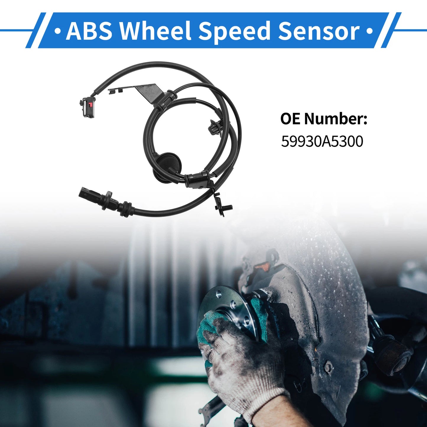 ABS Wheel Speed Sensor No. 59930A5300 for Hyundai Elantra GT (2013–2017)
