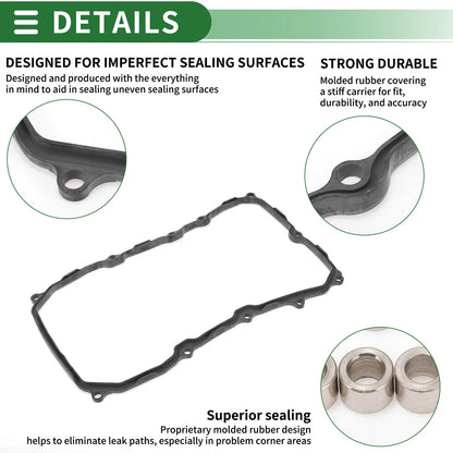 Set of 1 Oil Pan Gasket for Audi Q7 (2011–2015) No.0C8321371