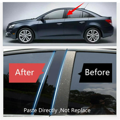 Pillar Posts / 10 pcs / Door Window Trim for Chevrolet Cruze (2011–2015)