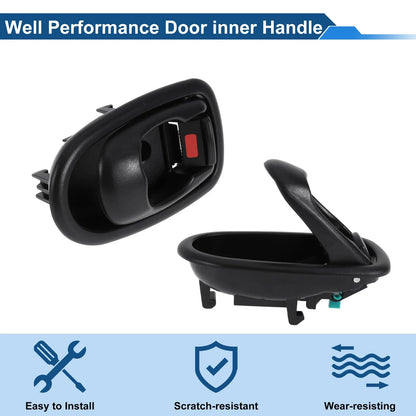 Interior Door Handle for Hyundai Elantra (1996-2000) Black