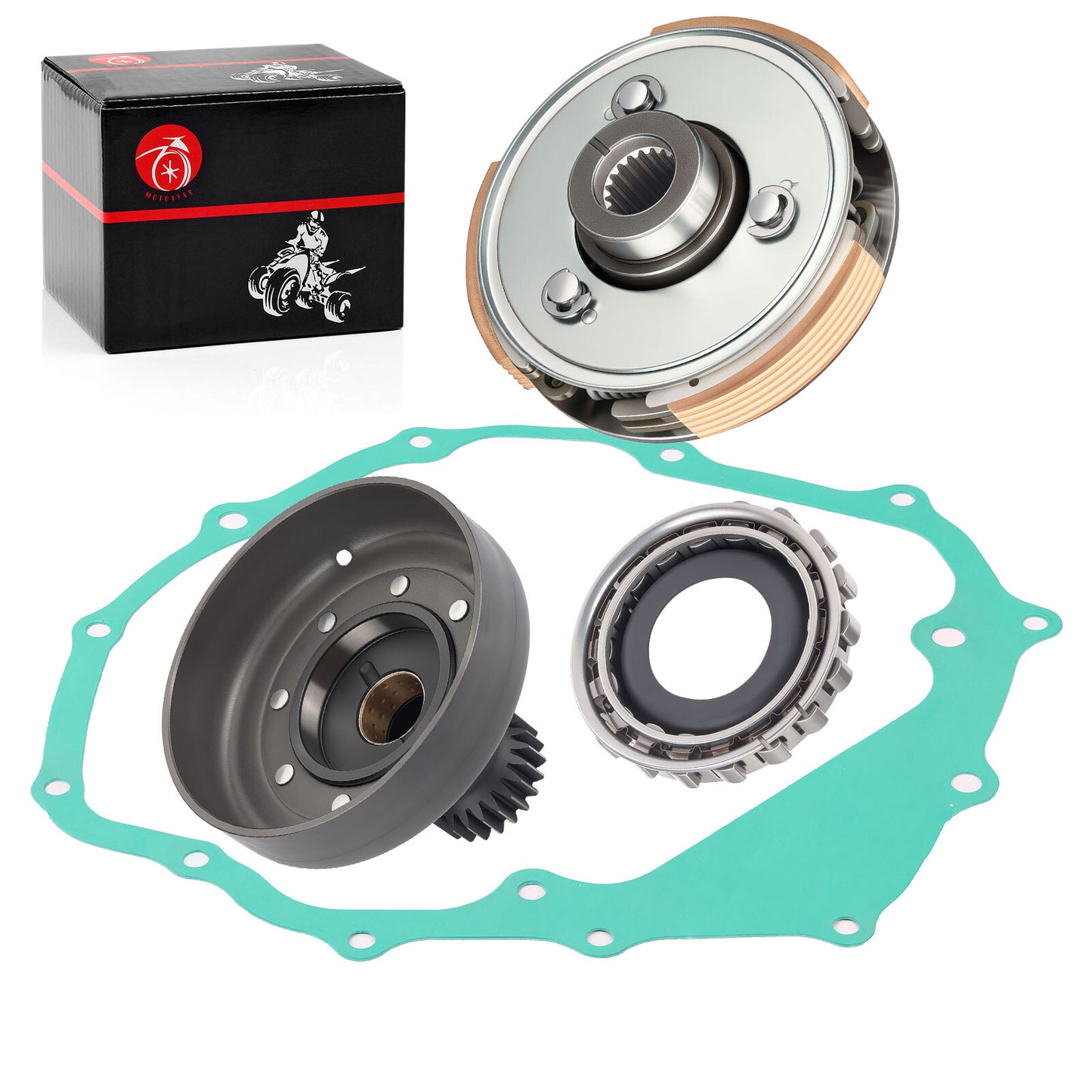 Wet Clutch Carrier Drum Housing for Honda Recon 250 TRX250 (1997–2023)