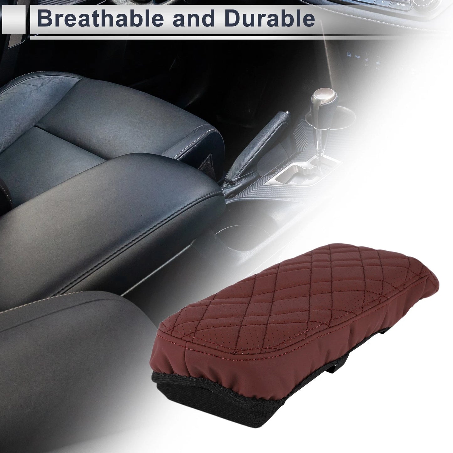 Center Console Cover for BMW 2 Series (2021–2024) Wine Red