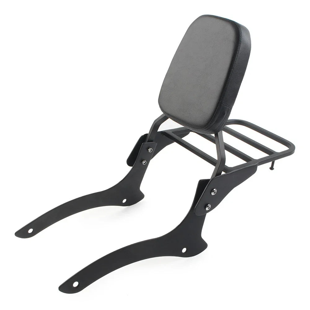 Sissy Bar Backrest Luggage Rack for Yamaha Vstar 1100 Classic (2000-2011)