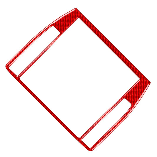 AC Radio CD Panel Frame Trim for Volkswagen Passat B5 (2001-2005) Red