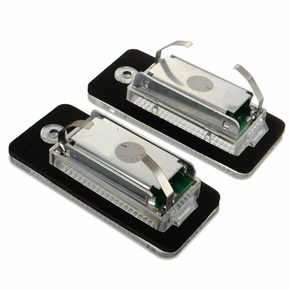 White LED Rear Plate Light for Audi A3 8P A4 S4 Q7