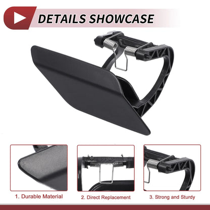 Bumper Headlight Washer Nozzle Cover for Mercedes Benz
