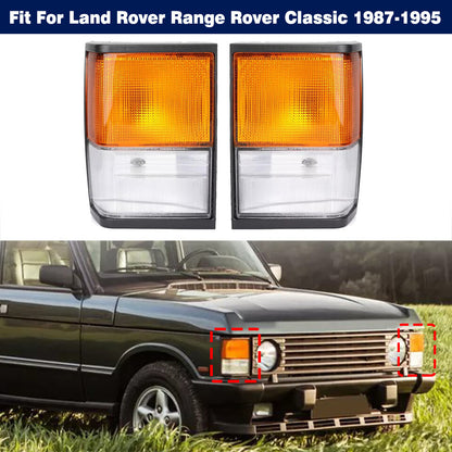 2X Front Corner Lights for Land Rover Range Rover Classic (1987–1995)