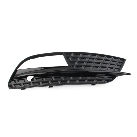 Black ABS Front Bumper Fog Light Grille Cover for Audi A5 (2012-2016)