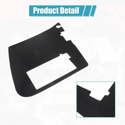 Car Battery Den Cover for Chevrolet Corvette (1997-2004) ABS Black
