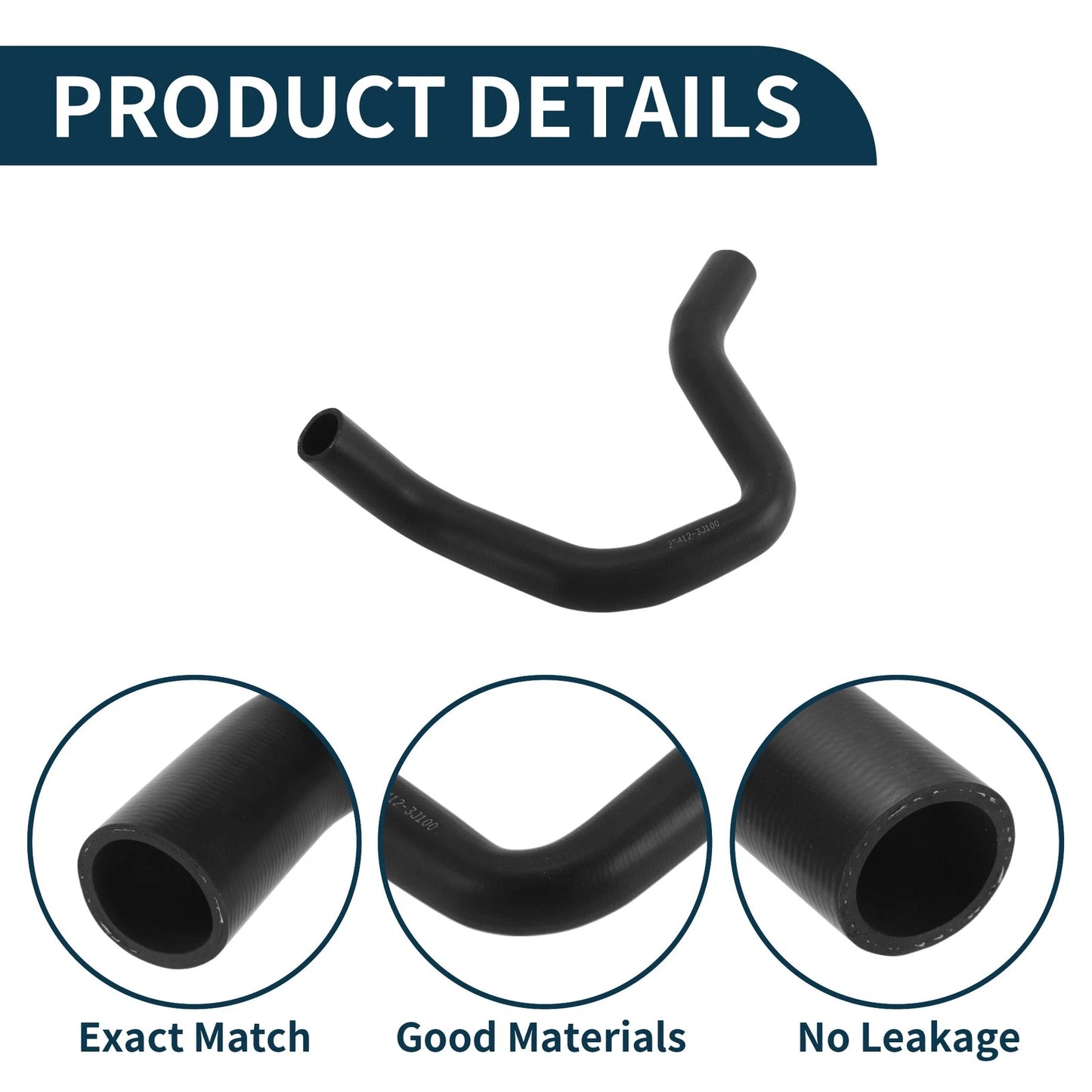 Radiator Hose No.254123J100 for Hyundai Veracruz (2007–2012) Rubber