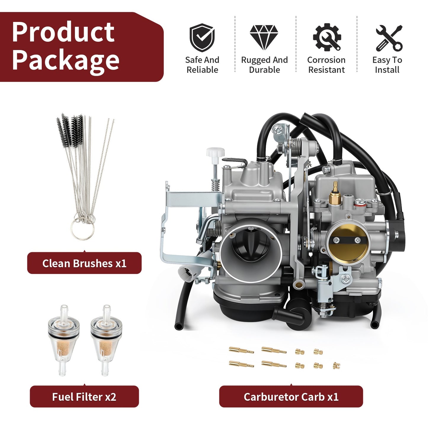 Carburetor for Yamaha V-Star 1100 (1999–2005)