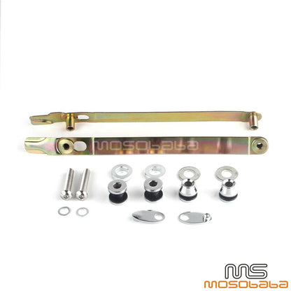 Rear Sissy Bar Docking Mounts for Harley Dyna Wide Glide FXDWG (2010-2017)