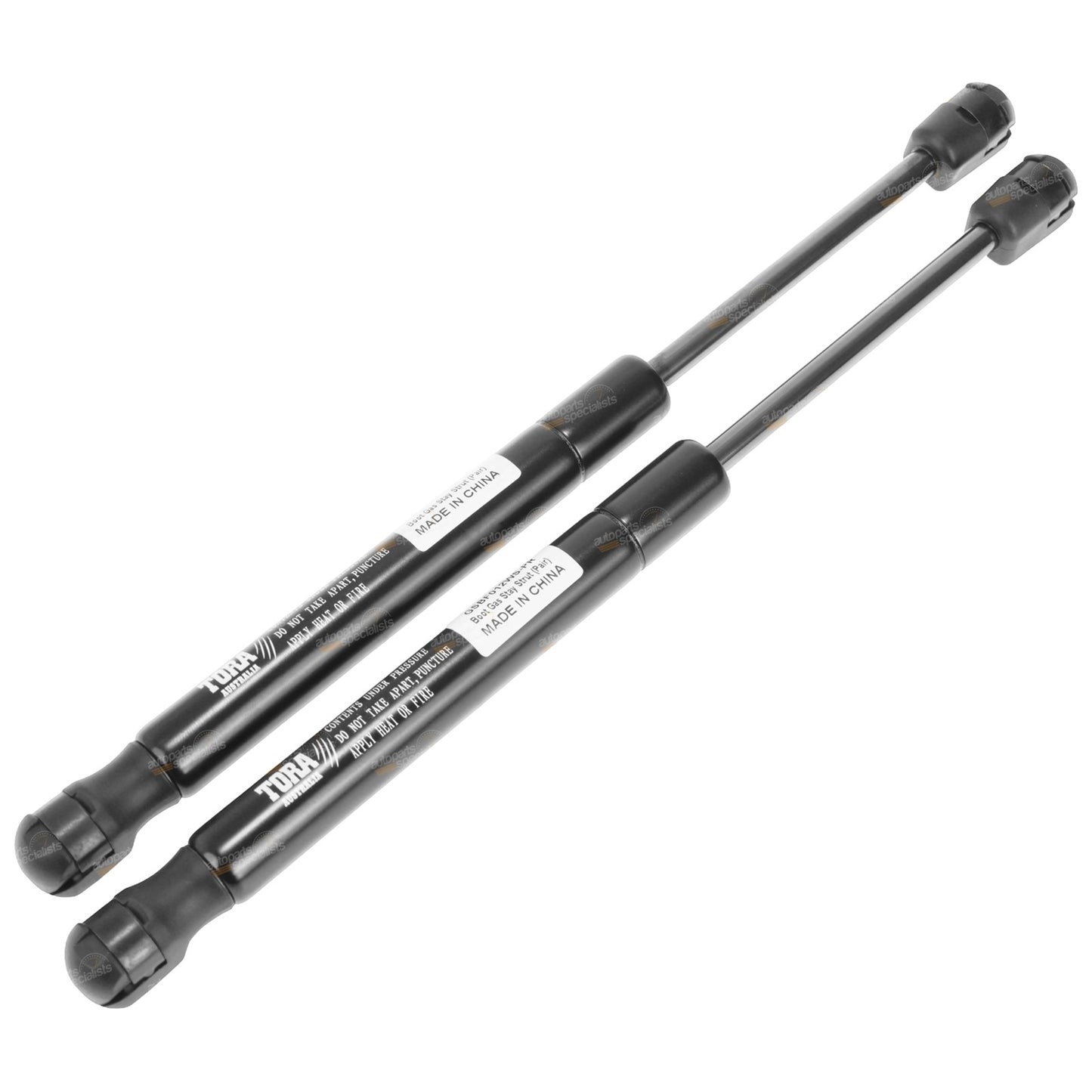 2 Gas Struts for Ford BA BF Falcon Fairmont Sedans (2002–2008) with Spoiler