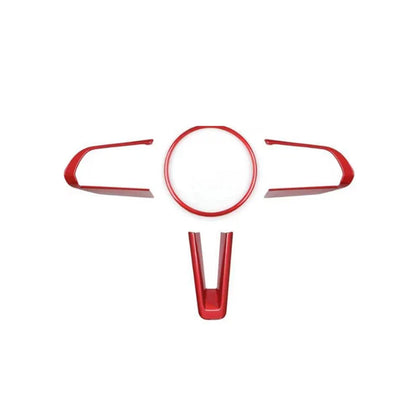 ABS Red Steering Wheel Button Frame Cover Trim for Mazda CX-50 (2023–2024)