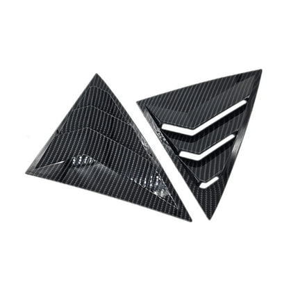 Carbon Fiber Look Side Vent Window Scoop Louvers for Honda Accord (03-07)