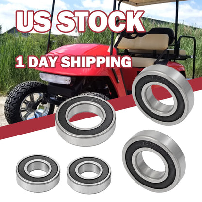 Engine Motor Bearing Kit for EZGO Golf Cart (295cc–350cc)