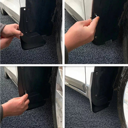 4Pcs Set Molded Splash Guards Mud Flaps Fender for Mazda CX-60 (2022–2023)